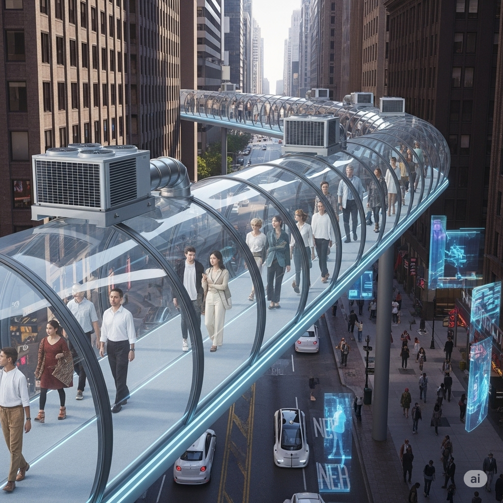 Designer of summer Panorama Pathway 